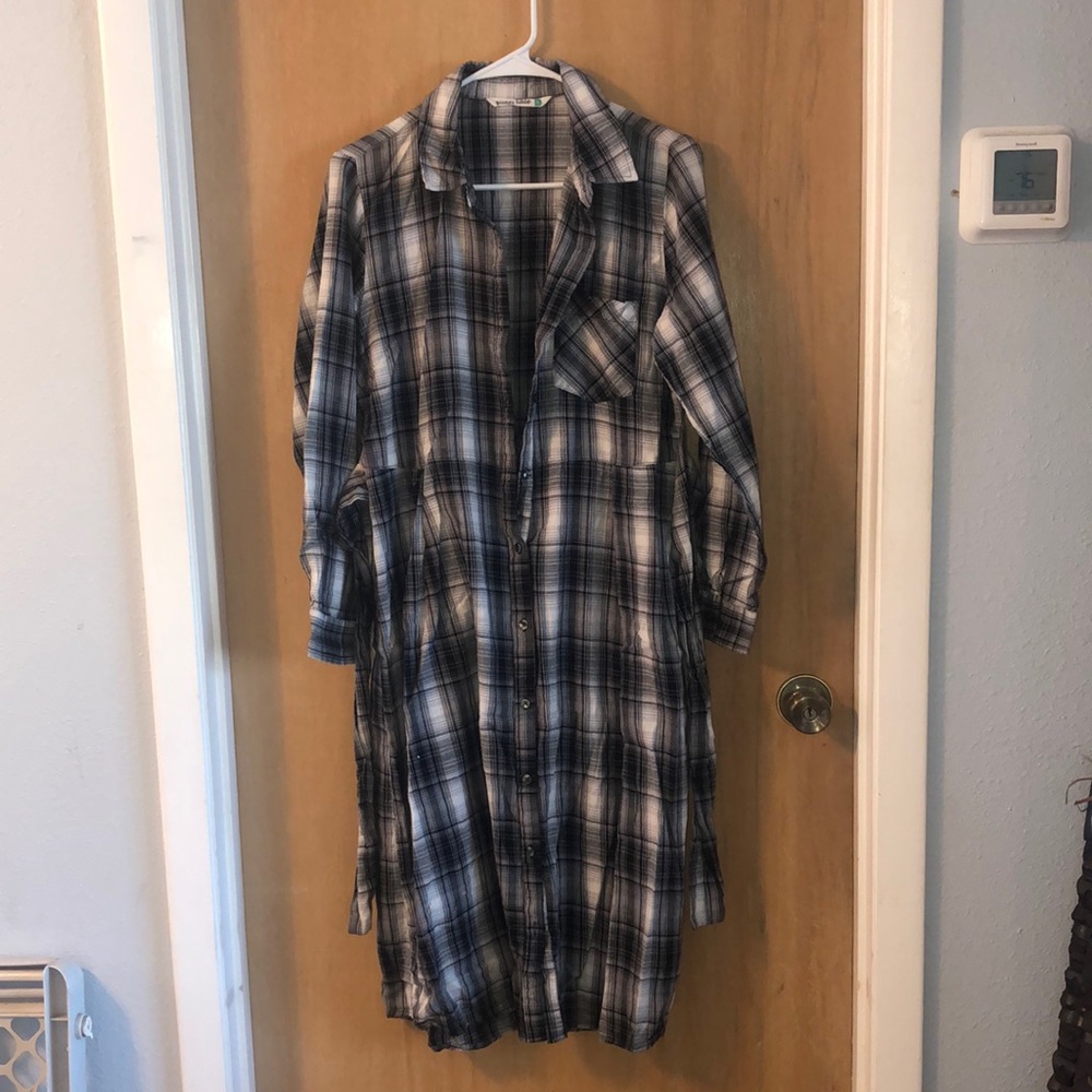 given kale shirt dress